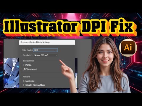 How To Change DPI in Illustrator | Control Image Quality (2026)