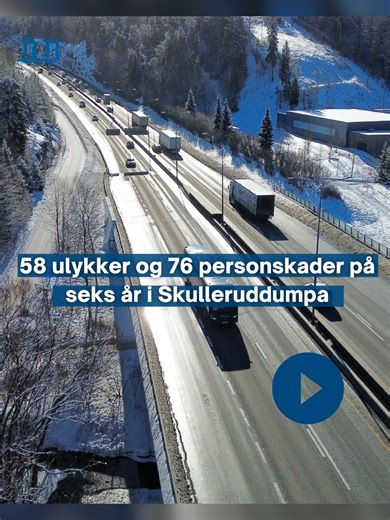 Hvorfor går det så ofte galt i Skulleruddumpa? 😱Les mer på noblad.no! Er du mellom 15 og 20 år? Da kan du lese alle våre saker helt gratis! 🥰 #noblad #ulykker #trafikk #oslo #viral