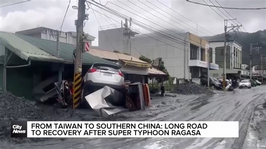 Cleanup and search efforts underway after Super Typhoon Ragasa leaves path of destruction