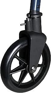 Stander Locking-Swivel Front Wheel Kit, 6-inch Replacement Wheels for Stander Wonder Walkers and Signature Life Elite Travel Walker, Set of 2