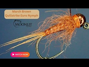 March Brown Quillstrike Euro Nymph: Fly Tying Tutorial (Simple & Effective!)
