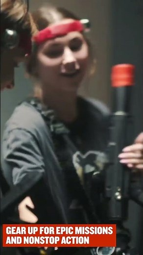 Experiencing Tactical Laser Tag Together