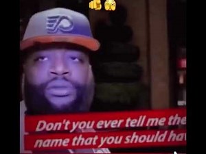 Rick Ross smells hotdog on a tmz reporters breath