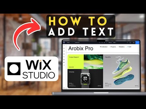 How to Add Text in Wix Studio | Wix Studio Tutorial (2025)