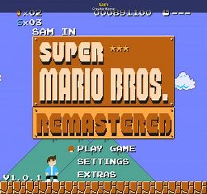 Sam Mod for Super Mario Bros. Remastered [Unofficial] | SMB1R Mods