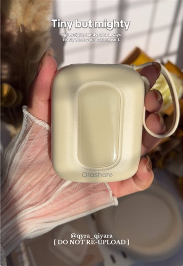 Orashare Super Mini Power Bank: 10,000mAh Portable Power