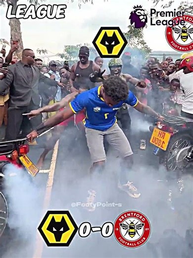 Unbelievable Drama as Wolves Clash with Brentford 😱⚽#premierleague