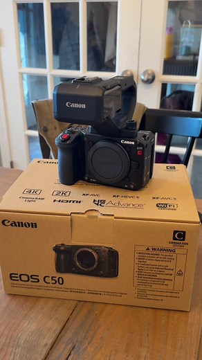 Unboxing the Canon C50 Cinema Camera