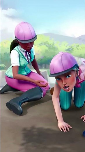 Amitié au Galop ! | La Grande Course-Poursuite à Cheval | Court Musical | Barbie Français