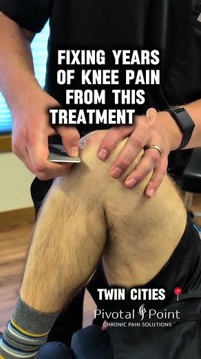 🤕 Chronic Knee Pain? Have you tried everything — stretching, massaging, Graston, laser, injections, peptides — but nothing seems to last or give you the relief you’re looking for? That’s because none of those remove adhesion — and adhesion is the most common cause of chronic pain. ✅ 9 out of 10 of our patients have never heard of it before. Here, we are using a specialized tool designed specifically to remove adhesion. ❌ Don’t confuse this with Graston — ✅ This is completely different. When adh