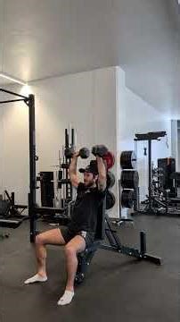 Développer épaule avec haltères