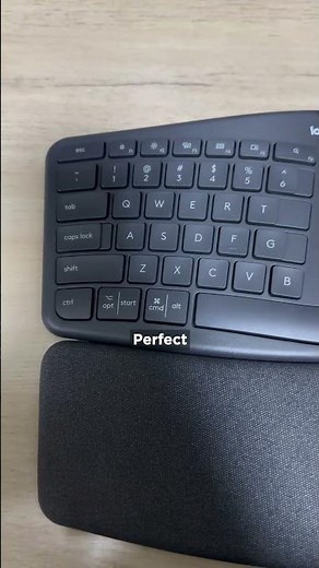 Teclado Logitech ERGO K860 #teclado #tecladologitechergok860 #logitechergok860 #setup #ergonomía