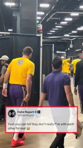 You can literally feel the awkwardness through the screen 😭 (via overtime on X) | NBA Memes