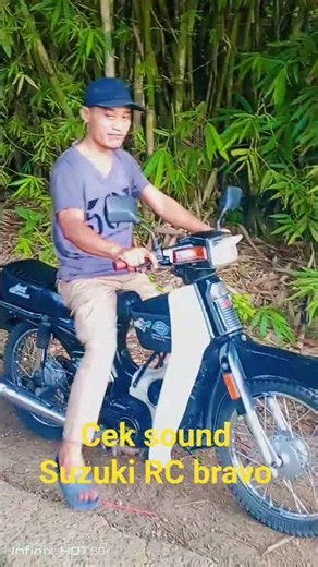 tes Drive Suzuki RC bravo #reapaint #suzukirc100 #nugrohomotorklasik