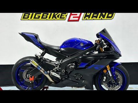 Yamaha Yzf-R6 2019 Exhaust sound Arrow titanium slip on