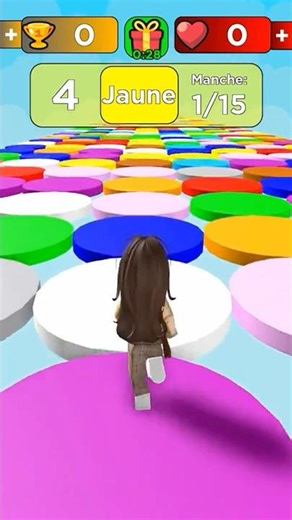 #Roblox but I have to do a color race