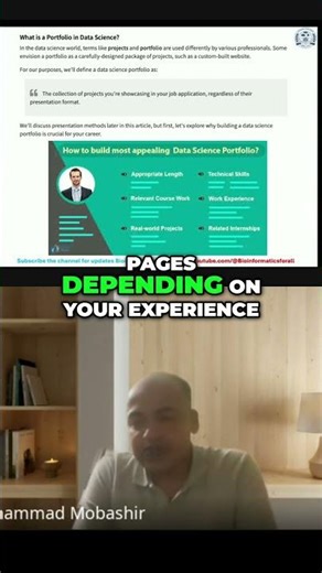 Crafting Perfect CV Page Length & Content Tips #dataanlysis #datascience #AI #shorts #money #biology