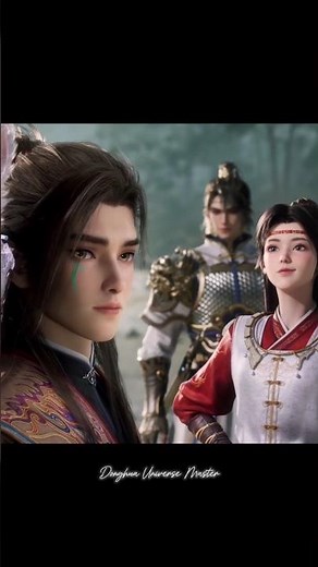 Qin Mu meets Chubby girl Ling Yuxiu again 🥰💞 || Tales of Herding Gods #donghua #shorts