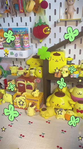 Unboxing Purin: Desk Setup with Sanrio Treasures