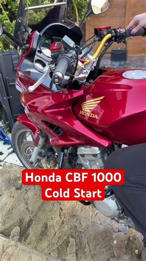 Honda CBF 1000 cold start