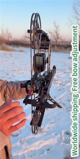 Do you like this DIY dual-purpose hunting compound bow? #archery #outdoors #hunting #bowhunting #fyp