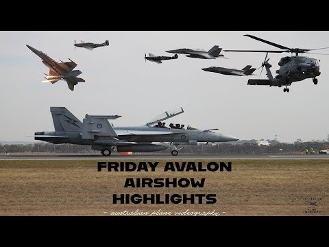 [4K] Avalon International Air show Australia Friday highlights