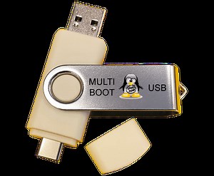 Linux 8-in-1 Multi-Boot USB – Run or Install Ubuntu, Fedora, Tails & More