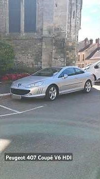 Peugeot 407 Coupé V6 HDI: a coupé in the shadow of the 406 Coupé. @peugeotfrance #peugeot