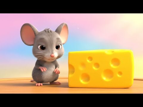 Little Mouse Chased the Dancing Cheese 🐭 | Nursery Rhymes for Kids & Baby Songs