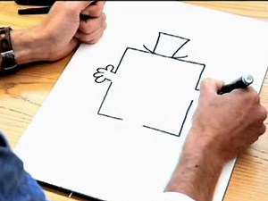 How to Draw the Mr Men characters – MR GRUMPY