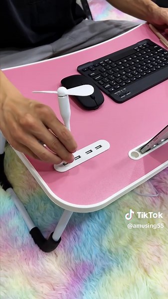 Transform Your Study Space with a Cozy Portable Desk