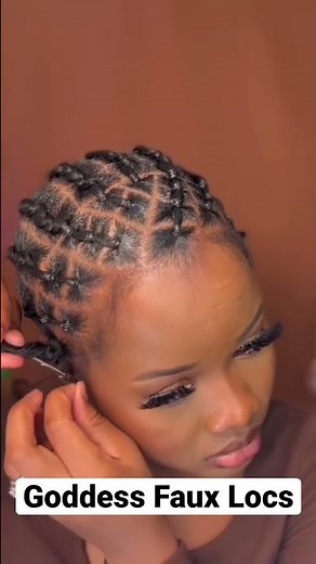 Goddess Faux Locs