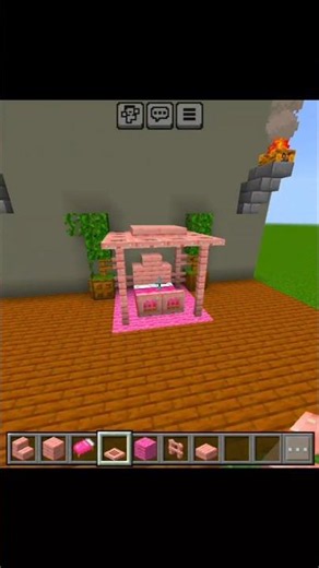 Minecraft Canopy Bed Build Hack! ✨🏡