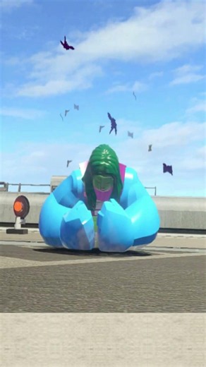 Dodger Blue HULK Transforms into She-Hulk - LEGO Marvel Super Heroes