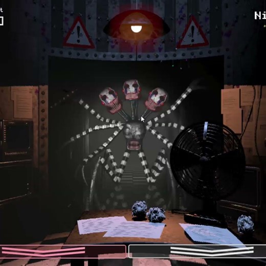 Twisted Puppet with 3 heads (FNaF 2)