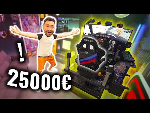 Big Car and Airplane Simulator Setup at 25,000 €!