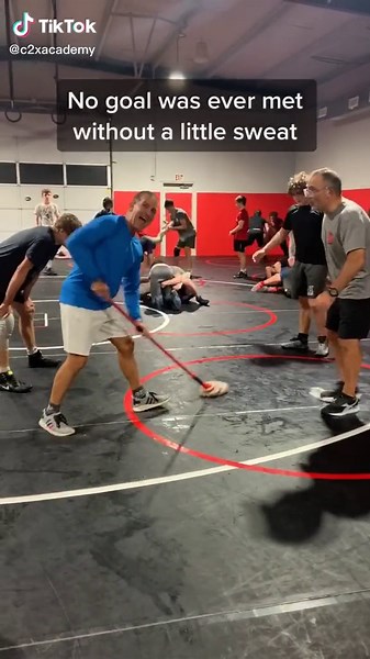 Cleaning Sweaty Wrestling Gym