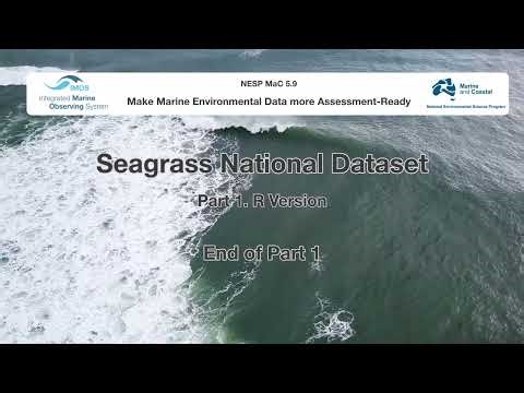Seagrass Dataset (R) Part 1: Connecting to the Dataset & Initial Visualisation