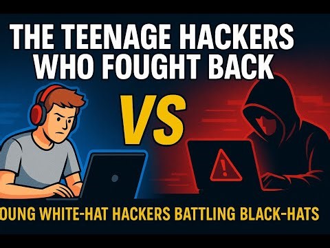 The Teenage Hackers Who Fought Back – Young White-Hat Hackers Battling Black-Hats