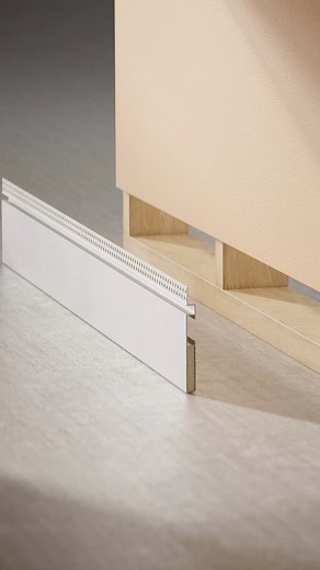 Decorate an interior perimeter with grace. AluBase Shadowline baseboards represent both the controlled finish of modern design and the material excellence of luxurious living. The shadowline detail evokes contemporary stylings as it traces its way around the living space. *US model displayed in video. #AluBase #AluminiumBaseboards #Skirting #ModernDesign #Baseboards #InteriorDesign #HomeInspiration #Steel #ArchitecturalHardware #Shadowline #installation #EZConcept | EZ Concept