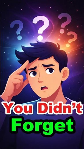 YOU DIDN'T FORGET… Your Brain Hid It🧠