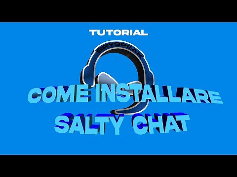 Come installare il SaltyChat - Tutorial Base TeamSpeak