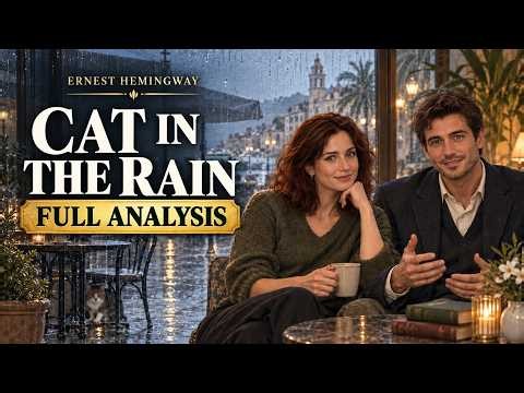 Cat in the Rain by Hemingway| Full Analysis | Why Does the Wife Have No Name?