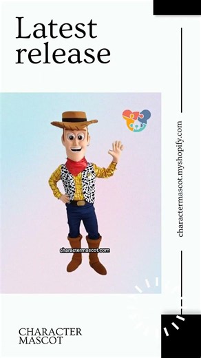 Toy Story Woody Lookalike Mascot Costume - Premium Quality - UK Seller
