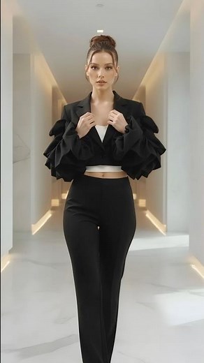 The Black Jumpsuit Nobody Expected From Jovani - #Shorts #OutfitTransition #Fashion