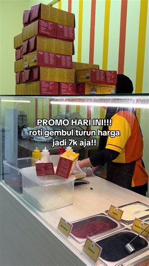 Promo Roti Gembul Turun Harga Jadi 7K Hari Ini