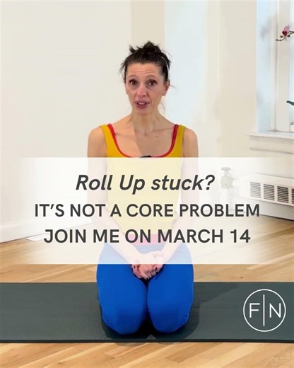 Free live Training: The Pilates Roll up