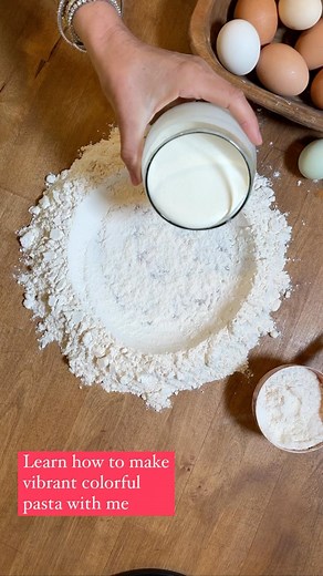 Fiona Afshar on Instagram: "Happy world pasta day! The day is often marked by events, workshops and of course plenty of pasta making. Learn how to make vibrant pasta with superfoods and herbs in my tutorial designed for beginners. To get started, click the link in my bio ☝️ or visit Fionaspasta.com and look for the “Classes” section. #tutorial #pastamaking"