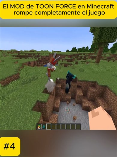 Mod de Toon Force en Minecraft: La Locura de Bugs Bunny