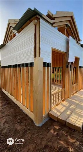 Cinematic Timelapse Building a Hybrid Timber Farmhouse in Peaceful Orchard |Countryside Construction